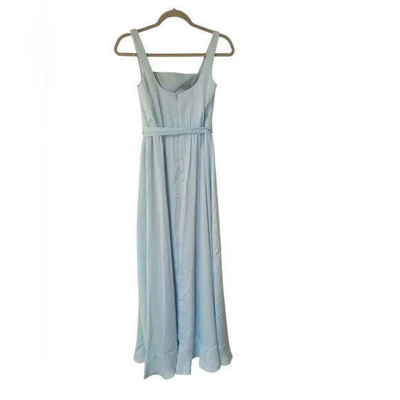 Stacees Sky Blue Maxi Dress - Picture 3 of 14